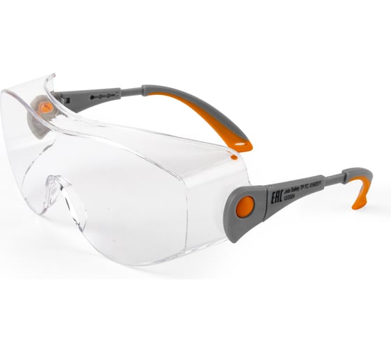Изображение товара Очки от запотевания Jeta Safety с регулировкой дужек и боковой защитой, открытые JSG-3911