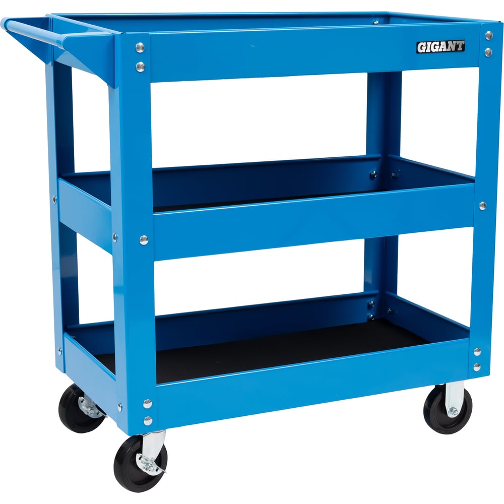 Изображение товара Инструментальная тележка Gigant с 3 полками GTTS-3 синий