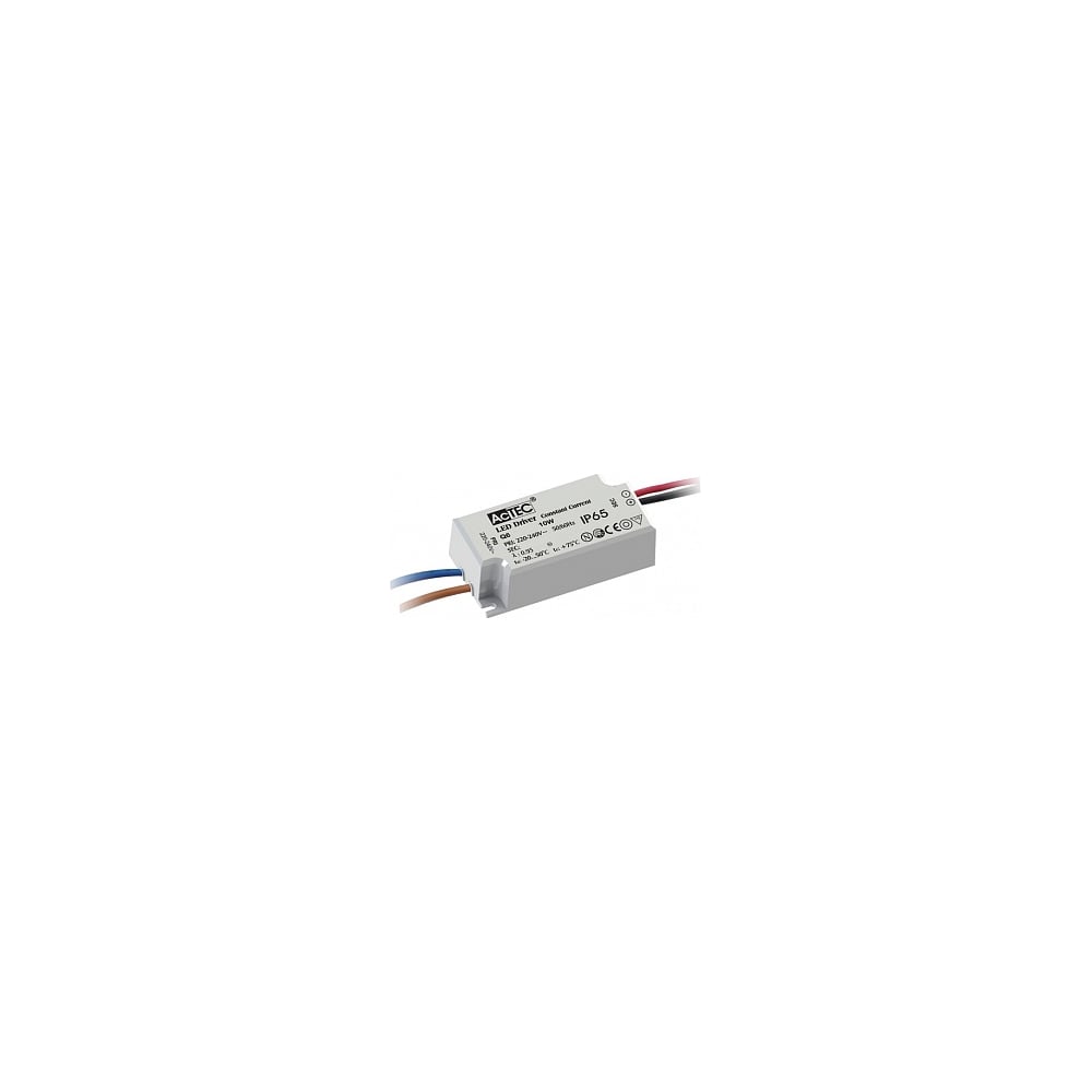 Изображение товара Блок питания AcTEC 7-21В, 10Вт, IP65, 0,5A, 70x34,5x22мм, Q6-500mA-10W