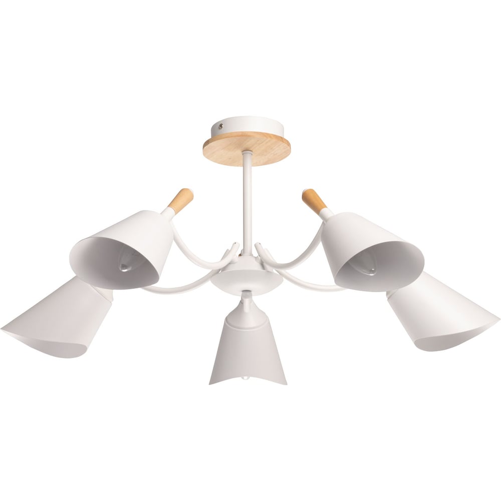 Изображение товара Люстра De City Дэла 5х10W LED E14 220 В модерн 71 см белая