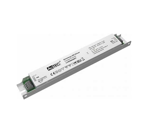 Изображение товара Блок питания AcTEC 30-60В, 30Вт, IP20, 0,5A, димм,, Triac, 210x31,5x22мм, LCS50030NT