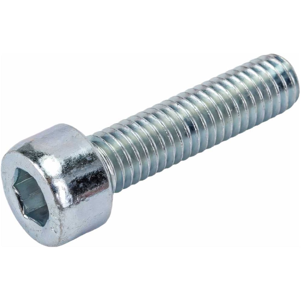 Изображение товара Винт DIN 912 M8x16 8.8 цинк 50 шт надежный крепежный элемент