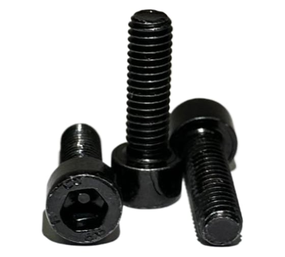 Изображение товара Винт boltnn.ru DIN 912 M6x12 8.8 цинк-никель черный 480 часов 250 шт 4687206379855