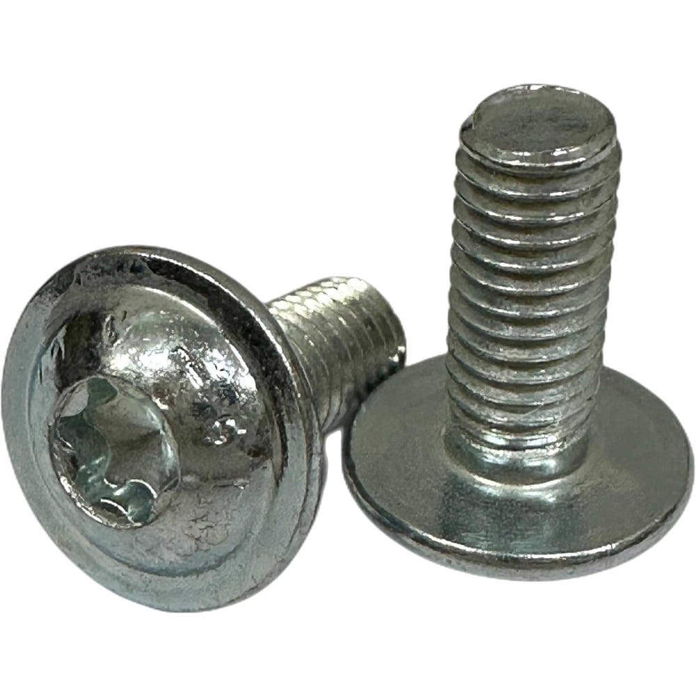 Изображение товара Винт с фланцем boltnn.ru ISO 7380-2 М5x12 10.9 цинк, TORX25, 100 шт. 4687206380257