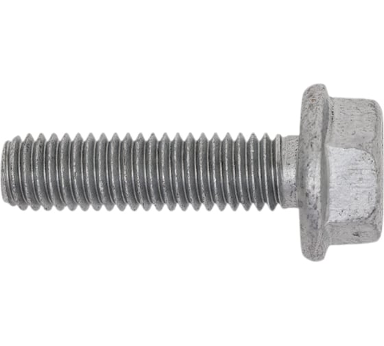 Изображение товара Болт с фланцем boltnn.ru DIN 6921 (EN 1665) М8x30 10.9 цинк-ламель серый 480 часов, без насечки, 100 шт. 4687206377776