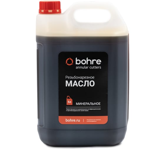 Изображение товара Резьбонарезное масло Bohre 5 л. КБ003764