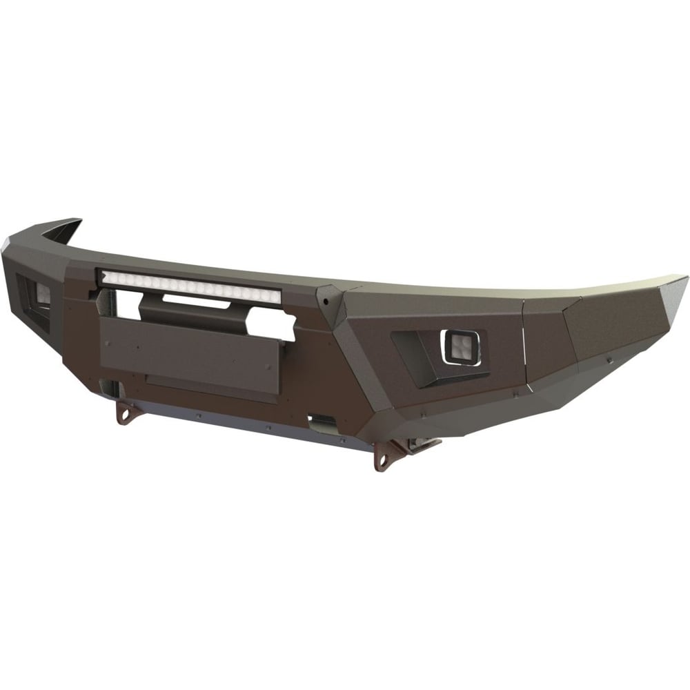 Изображение товара Передний силовой бампер STC для Nissan Patrol Y61 1997-2004 с защитной дугой