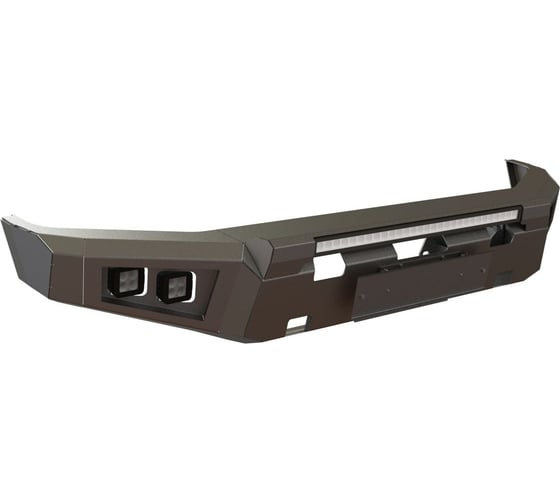 Изображение товара Бампер силовой передний STC тип Revo Toyota Tundra 2013-2021 с защитной дугой, противотуманными фарами и балкой дальнего света STC-TT13-BFR-C1-L1L4