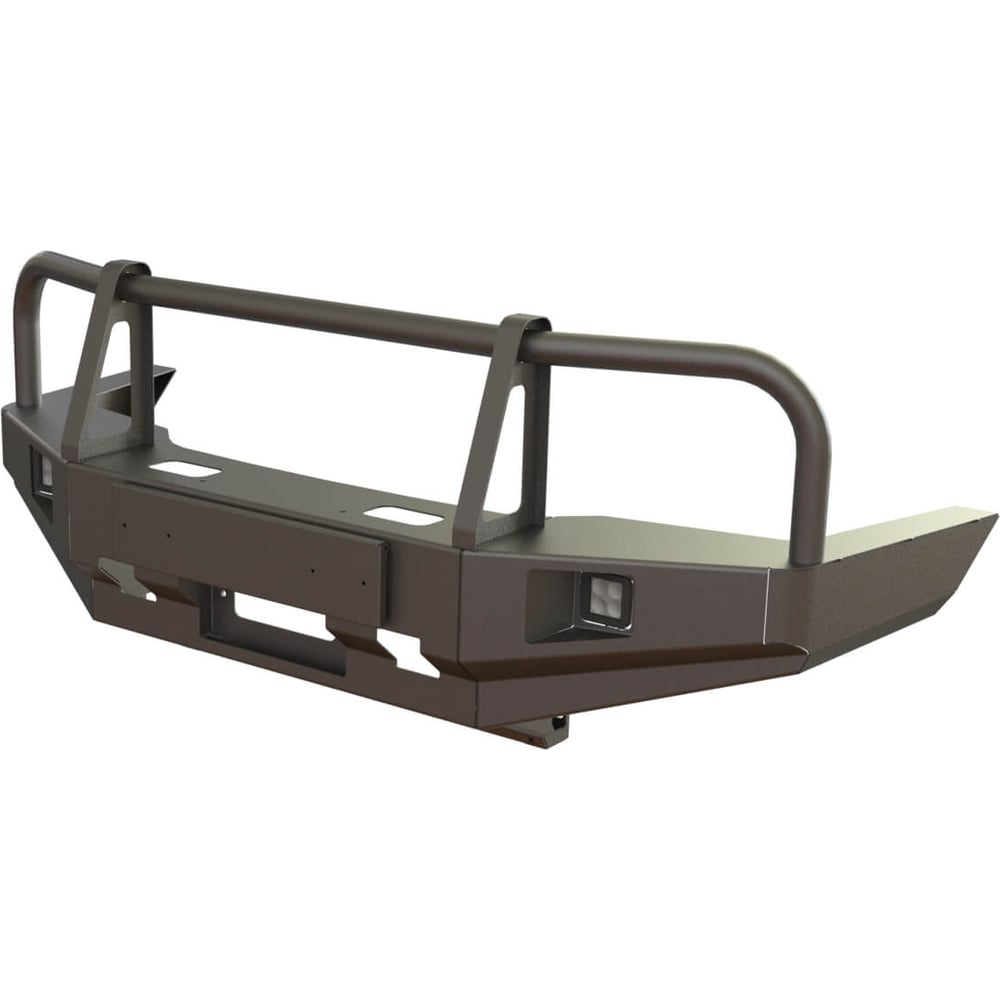 Изображение товара Передний силовой бампер STC для Mitsubishi Pajero Sport 1996-2008 защитит и украсит ваш автомобиль