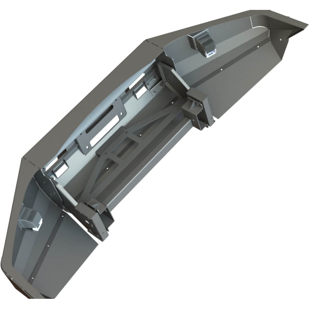 Изображение товара Бампер силовой передний STC Mitsubishi Pajero Sport 2016-2021 с противотуманными фарами