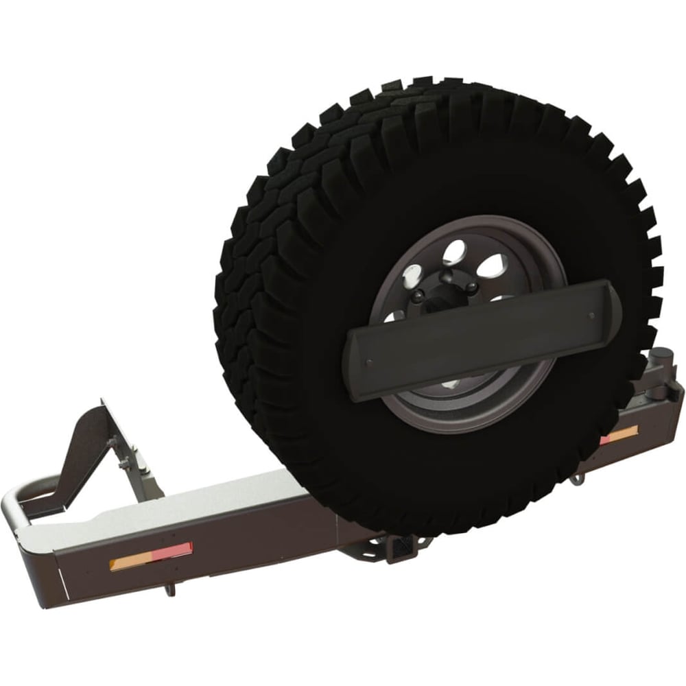 Изображение товара Бампер силовой задний STC L200 2015-2018/Fiat Fullback черный