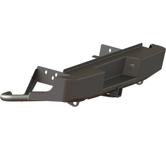 Изображение товара Бампер силовой задний STC Nissan Navara с квадратом под фаркоп STC-NN-BR