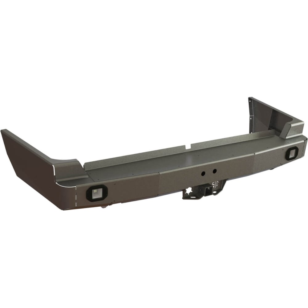 Изображение товара Бампер силовой задний STC для Toyota Land Cruiser 105 с фаркопом и фарами