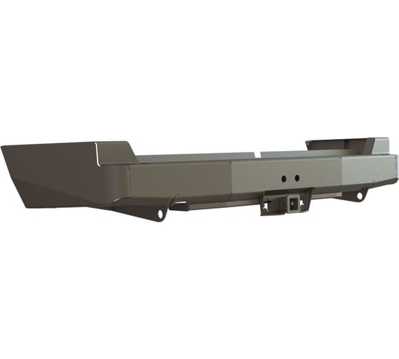 Изображение товара Бампер силовой задний STC Toyota Land Cruiser 105 с квадратом под фаркоп STC-TLC105-BR