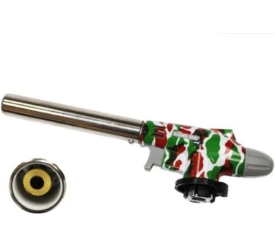 Изображение товара Горелка с пьезоподжигом BlackWeld 921 керамическое длинное сопло Камуфляж 120341