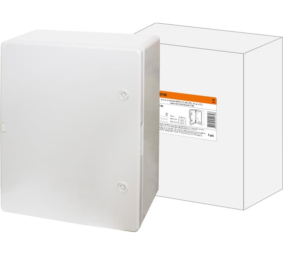 Изображение товара Навесной бокс TDM ELECTRIC пластиковый ЩМП-0-10, ABS, IP65, -45 до +75 С, 500x400x240 SQ0932-0110