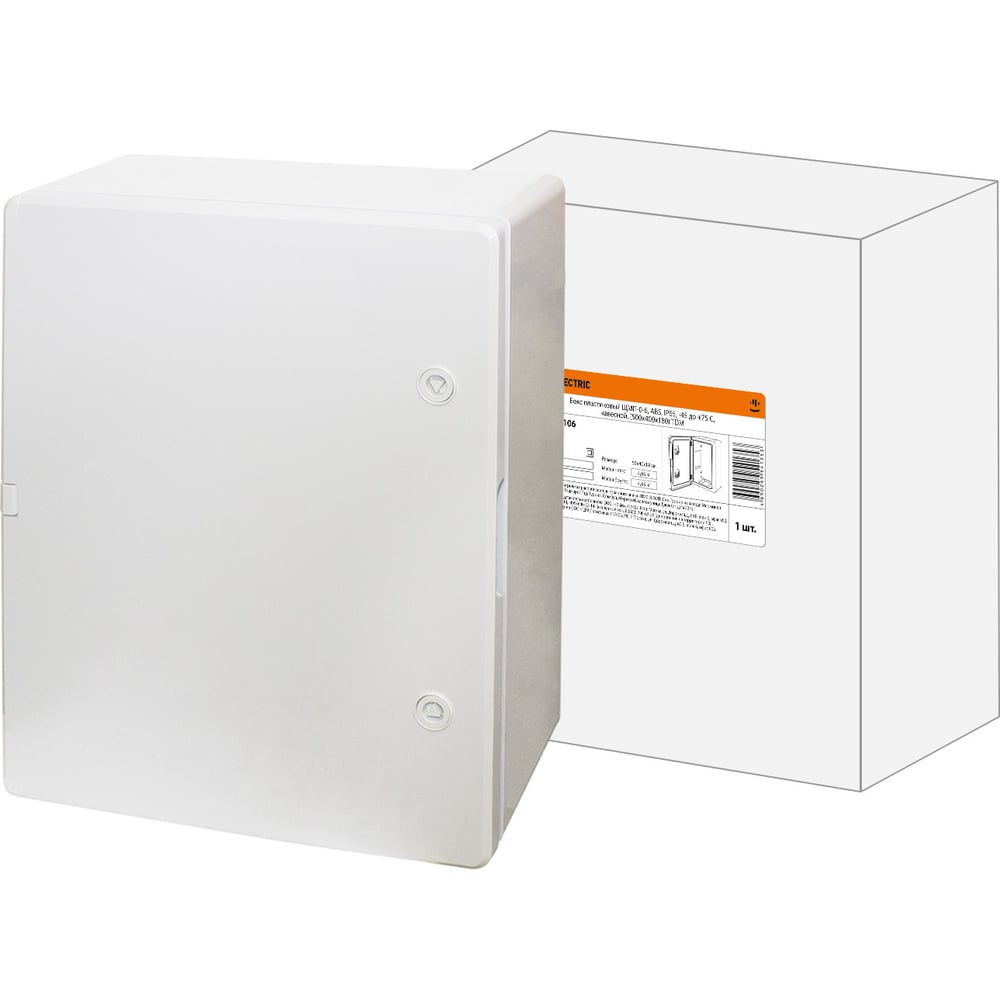 Изображение товара Навесной пластиковый бокс TDM ELECTRIC ЩМП-0-6 IP65 для электроустановок