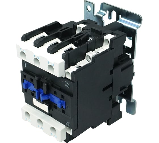 Изображение товара Контактор электромагнитный Электротехник LC1E50M5, 3P, 50А, 1НО и 1НЗ, 220В/50Гц ET014336