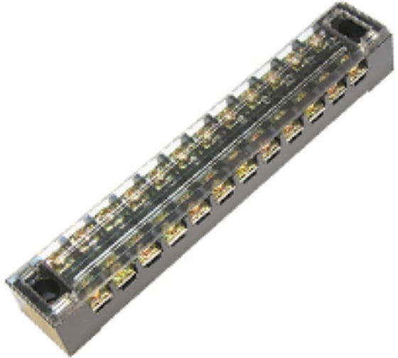 Изображение товара Блок зажимов Электротехник ТВ-4512, 45А, 12 клеммных пар, IP30 ET522095