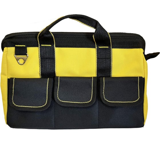 Изображение товара Сумка для инструментов Iron Master 310x170x220 мм, ткань oxford, плечевой ремень, 5 карманов IM430013