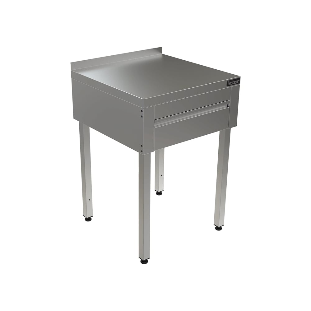 Изображение товара Стол Kobor с выдвижными ящиками СПБЯ-90/60 из нержавеющей стали