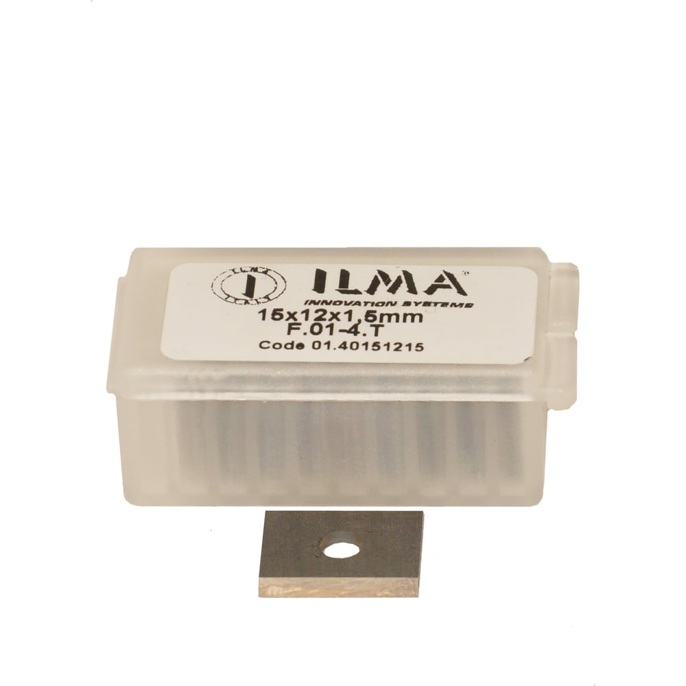 Изображение товара Нож сменный твердосплавный ILMA 15x12x1,5, упаковка 10 шт