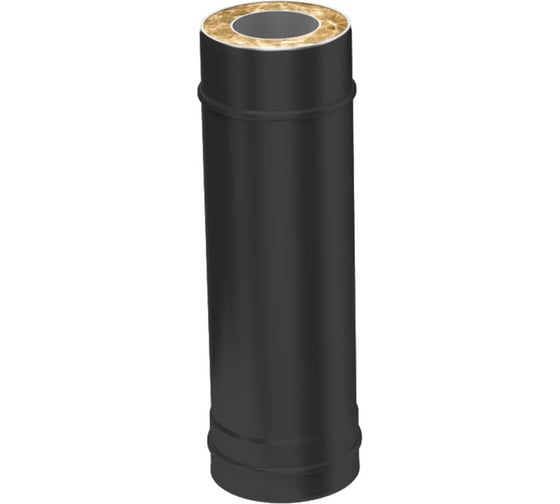 Изображение товара Сэндвич-И МЕТАЛЛИК И КО 200х115х1000; Оц 0.50 AISI 430 0.80 (КОНДЕНСАТ) (RAL 9005) терм. о О0000085013