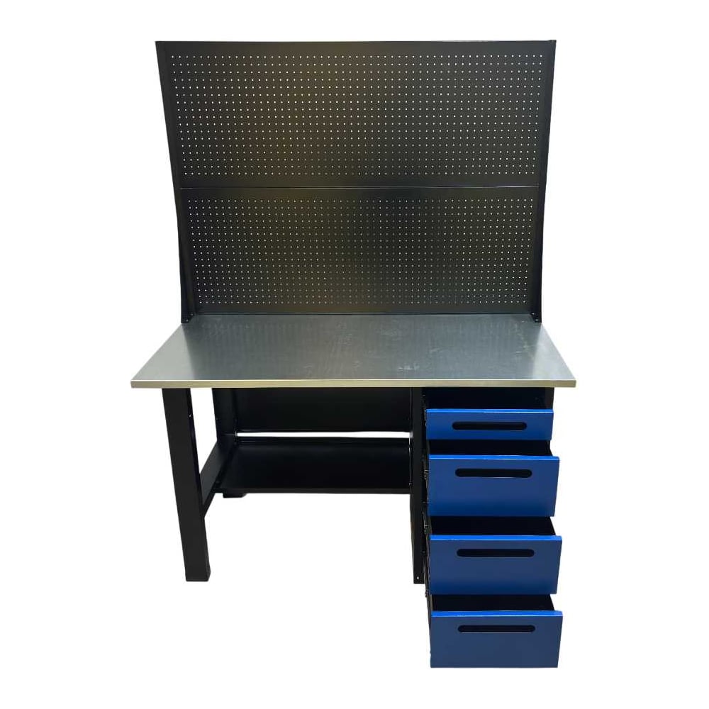 Изображение товара Профессиональный верстак Great Wolf 1400х700 с двумя ящиками и экраном