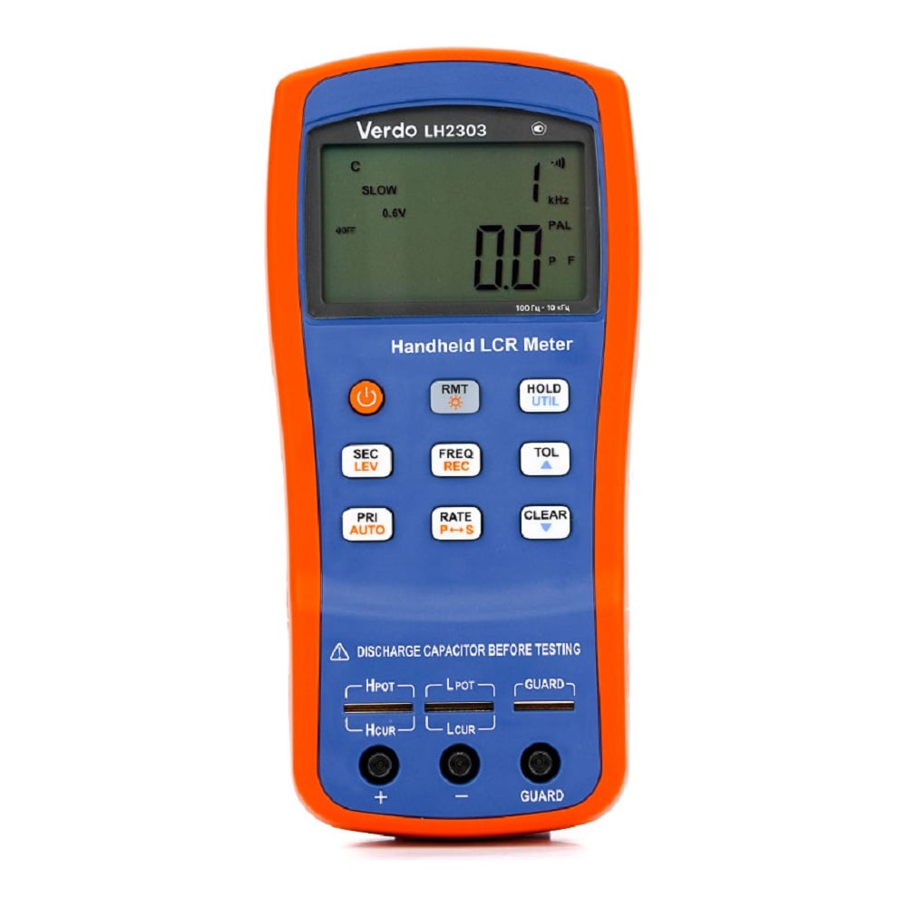 Изображение товара Портативный LCR-метр VERDO LH2303, точность 0.1%, диапазон до 10 кГц