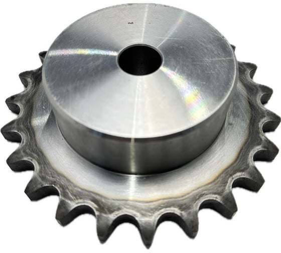 Изображение товара Звездочка ООО "РЦП ГРУПП" 08B-1-21 H P RCP (C45E, с закалкой, ступица с одной стороны, L=28, под расточку) ПГ-00002236