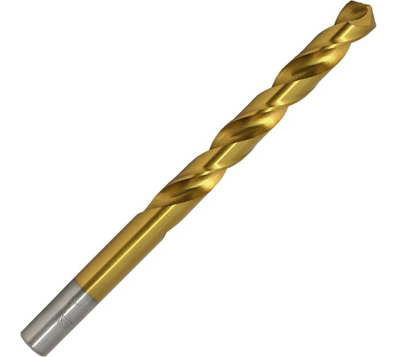 Изображение товара Сверло по металлу ц/х средняя серия с покрытием нитридом титана (11 мм; Р6М5-TiN; А) Волжский Инструмент 161768