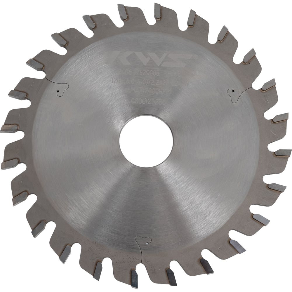 Изображение товара Диск пильный подрезной KWS 120 мм 24 зуба для ЛДСП и МДФ
