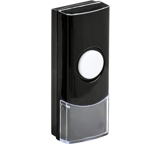 Изображение товара Кнопка для звонка беспроводного IEK КЗБ2 IP44 черная EZD21D-KZ-02-K02
