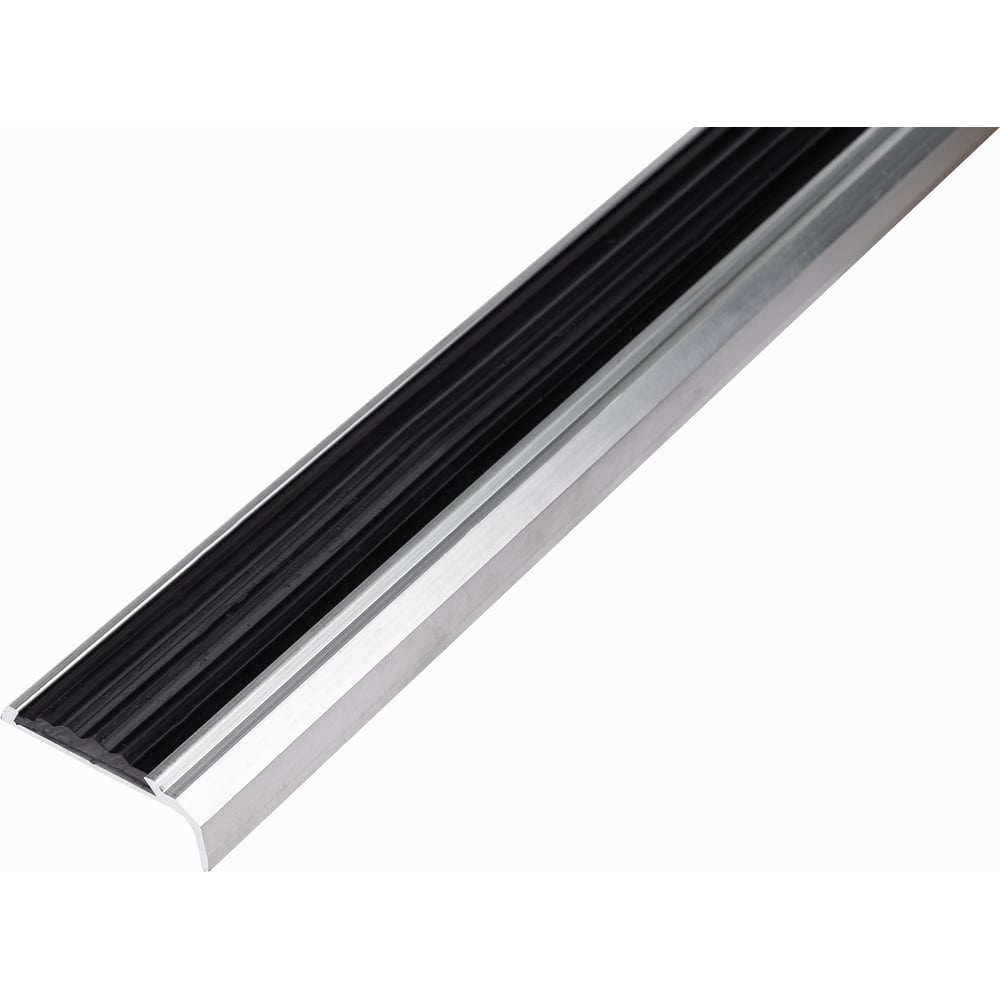 Изображение товара Уголь Русский Профиль 40_20 0,9 алюминий с резиновой вставкой, 10 штук, серый