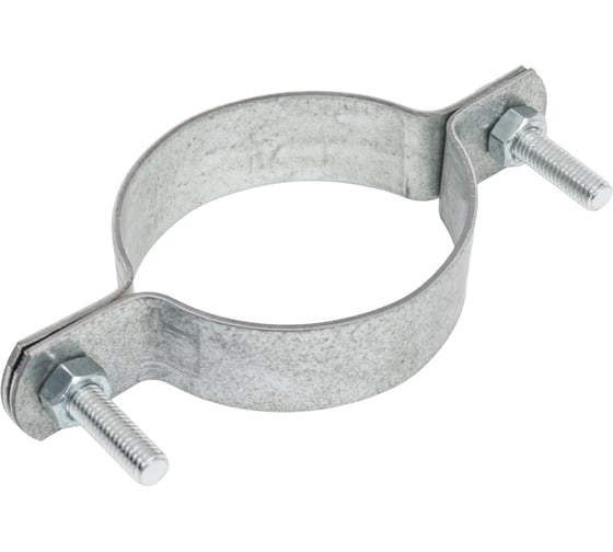 Изображение товара Хомут для крепления дорожных знаков ООО ПК "МАГИСТРАЛЬ" д 76 (2 хомута 4 гайки 4 болта) 4687206375918