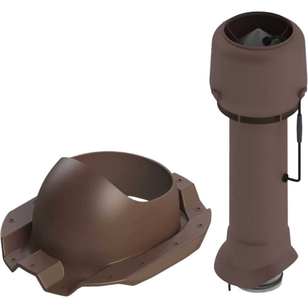 Изображение товара Вентиляционный комплект Татполимер TP-85.E.125/160/700 с вентилятором для профлиста C-21