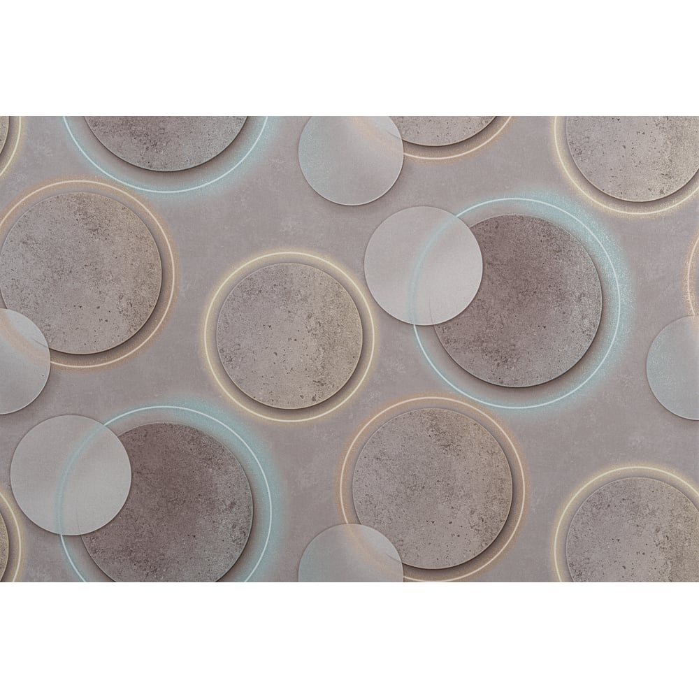 Изображение товара Обои OVK декор г.т. на флизелиновой основе арт Пульсар 10м 1.06м бежевый интерьерный дизайн