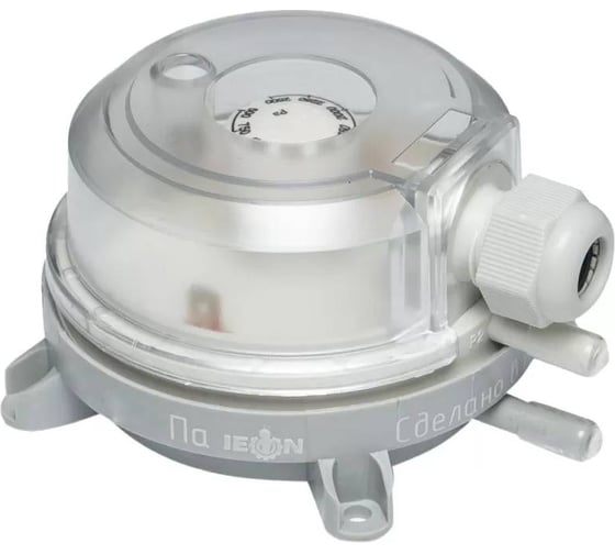 Изображение товара Реле перепада давления IECON, пресостат. Диапазон настройки 200 ... 1000 Па ADPR-ХX02KP1-FCC