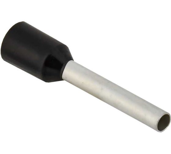 Изображение товара Наконечник IEK НШВИ 1,5-12 черный, 20шт UGN11-D15-012-020