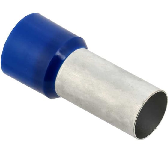 Изображение товара Наконечник IEK НШВИ 120-32 темно-синий, 15шт UGN11-120-032-015