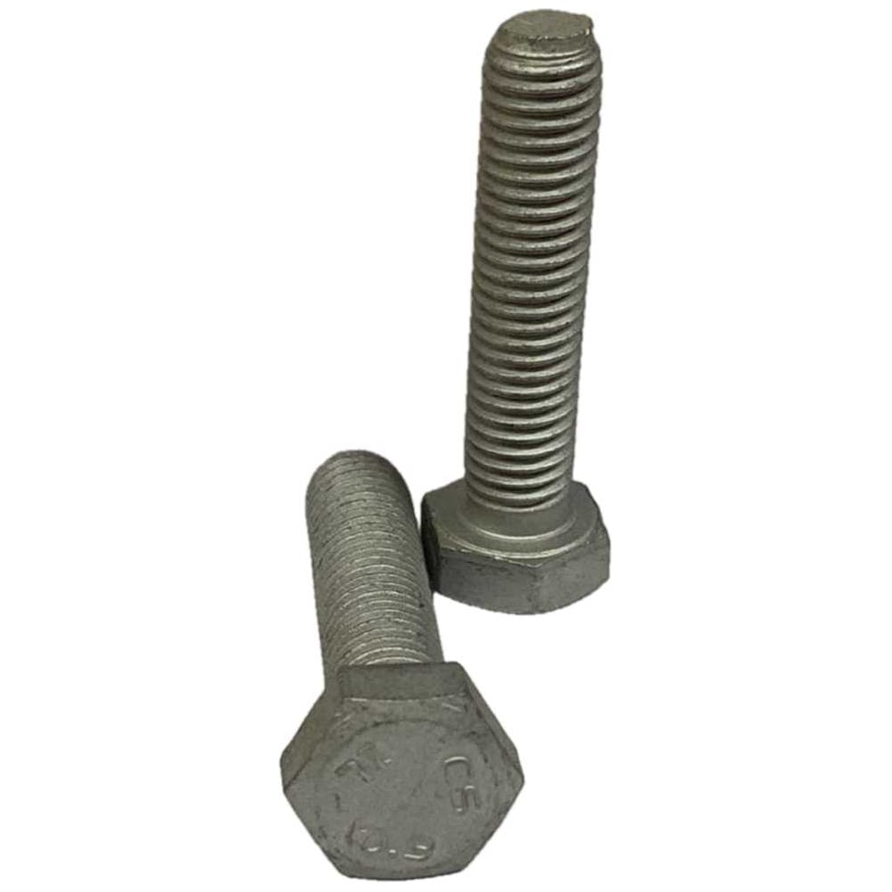 Изображение товара Болт M10x25 10.9 цинк-ламель серый DIN 933 50 шт