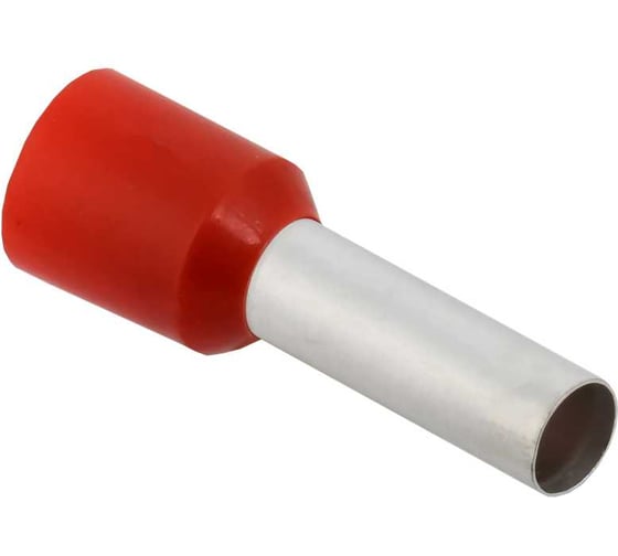 Изображение товара Наконечник IEK НШВИ 10-14 темно-красный, 20шт UGN11-010-014-020