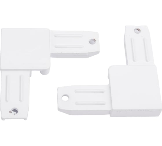 Изображение товара Уголок для москитной сетки KOMFORT Москитные системы алюминиевый белый Комплект 4 шт АУ00614