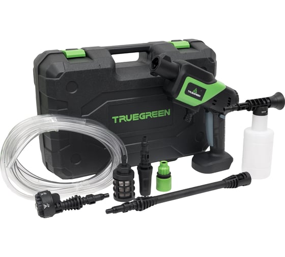 Изображение товара Аккумуляторная мойка высокого давления TRUEGREEN 20 В, 25 бар без аккумулятора и ЗУ TG8L202