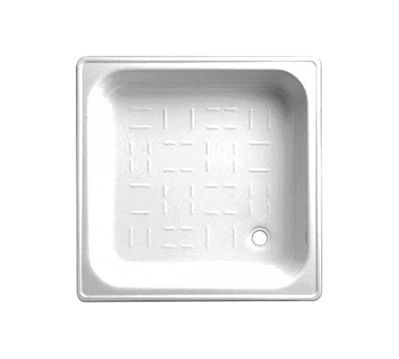 Изображение товара Стальной поддон BLB 70х70х12 квадратный 00053800