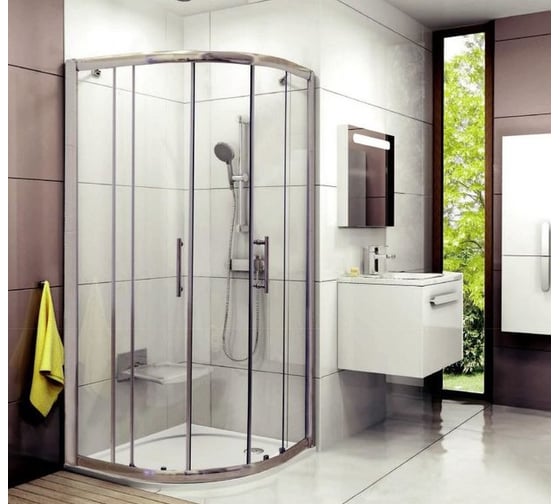 Изображение товара Душевой уголок Ravak Blix блестящий + транспарент XP2CP4-90 R 500 00045093