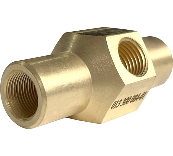 Изображение товара Тройник манометра СваркаДжет А8, без гаек, G1/4 4301030505050