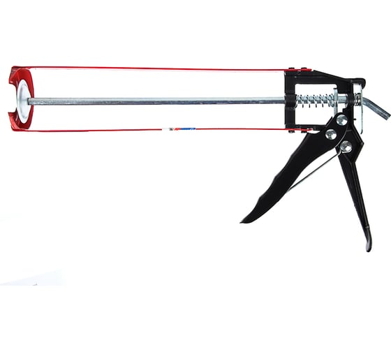 Изображение товара Усиленный пистолет для герметика с металлическим фиксатором HEADMAN 225мм скелетный 684-015