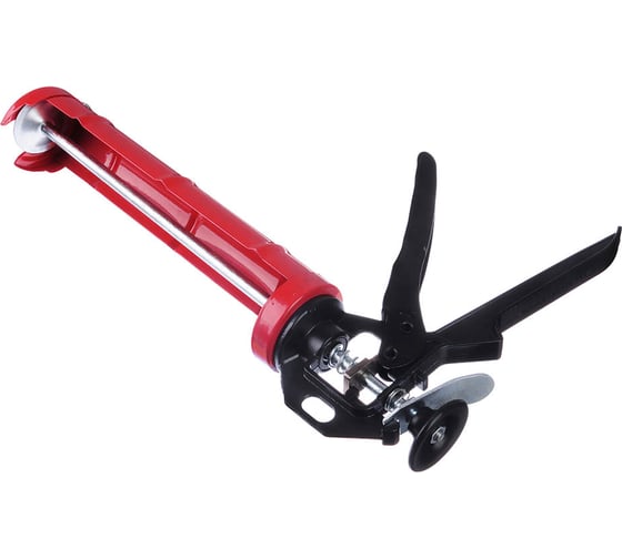 Изображение товара Усиленный пистолет для герметика с металлическим фиксатором HEADMAN 225мм полукорпусный 684-014