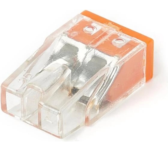 Изображение товара Строительно-монтажная клемма HLT СКМ EU2.5-412 2 отверстия (0.75-2.5мм2) (200шт./уп.) 081-20-20